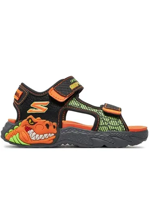 Skechers Sandały Creature-Splash- 400614L/BKOR