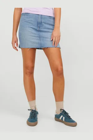 JJXX Spódnica jeansowa Aura 12248571 Slim Fit