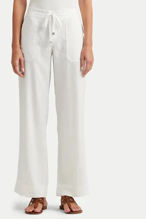 Ralph Lauren Spodnie materiałowe 200735138001 Wide Leg