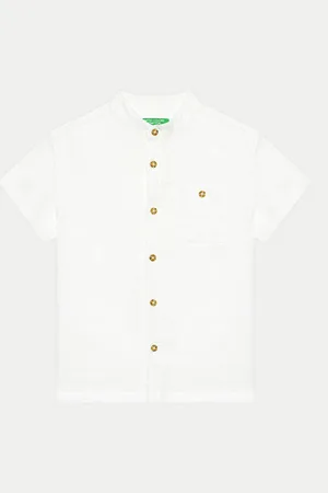 Benetton Koszula 5OK4CQ02K Regular Fit