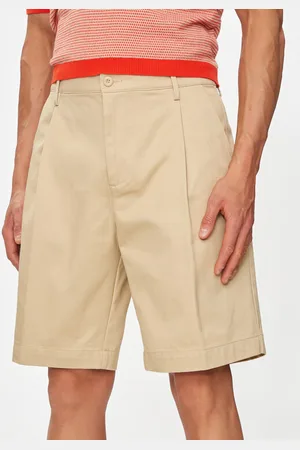 Benetton Szorty materiałowe 4HA9U900S Regular Fit