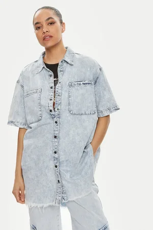 ONE TEASPOON Sukienka jeansowa Paris 26300 Relaxed Fit