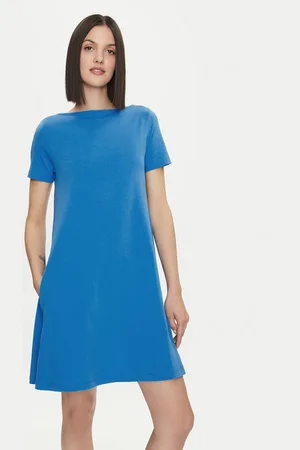Benetton Sukienka codzienna 3Z1RDV01E Regular Fit