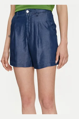 Benetton Szorty materiałowe 4KHND9016 Relaxed Fit