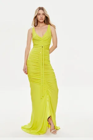 Elisabetta Franchi Sukienka wieczorowa AB-590-42E2-V780 Slim Fit