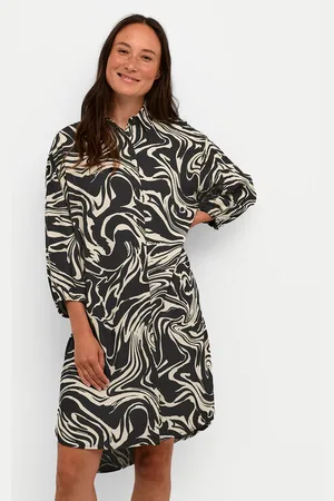 Kaffe Sukienka koszulowa Carmen 10508329 Loose Fit