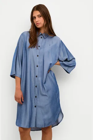 Kaffe Sukienka koszulowa Leonora 10508304 Loose Fit