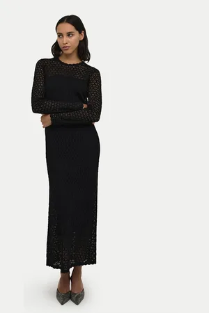 Karen by Simonsen Sukienka dzianinowa Naomi10104858 Straight Fit