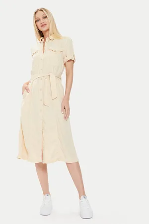 Pepe Jeans Sukienka koszulowa Evelinda PL953482 Regular Fit