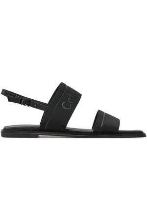 Calvin Klein Sandały Flat Sandal He HW0HW01990