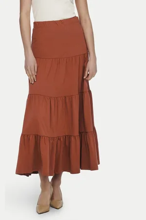 ONLY Spódnica trapezowa May 15226994 Regular Fit