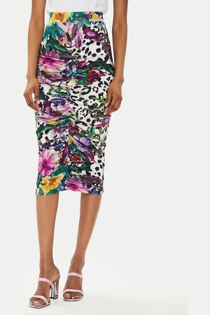Roberto Cavalli Spódnica ołówkowa 76PAE814 Slim Fit