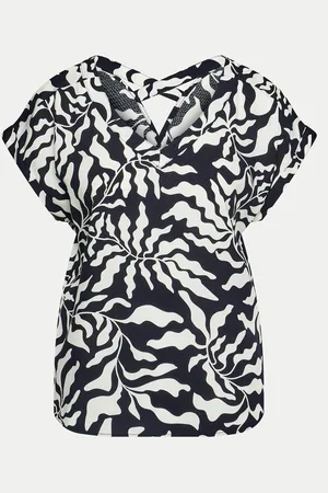 QS by s.Oliver Bluzka 2142305 Relaxed Fit