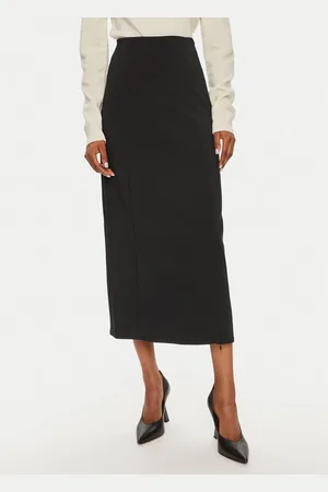 Gestuz Spódnica midi 10906723 Regular Fit
