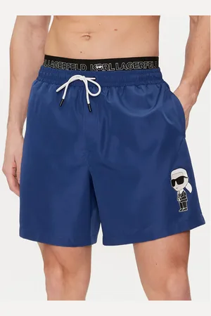 Karl Lagerfeld Szorty plażowe 235M2213 Regular Fit