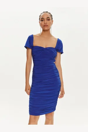 Norma Kamali Sukienka koktajlowa KK1243PL812805 Slim Fit