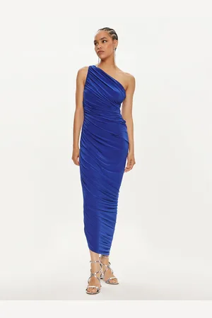 Norma Kamali Sukienka koktajlowa KK1243PLD07805 Slim Fit