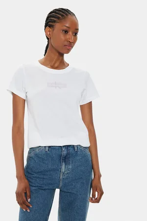 Calvin Klein T-Shirt Faded Monologo J20J223625 Slim Fit
