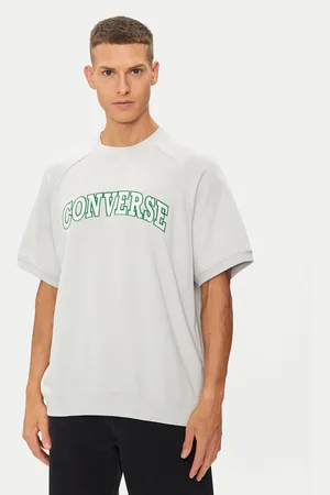 Converse T-Shirt M Retro Chuck Ss Crew 10026428-A03 Regular Fit