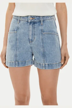 Morgan Szorty jeansowe 241-SHAMI Straight Fit