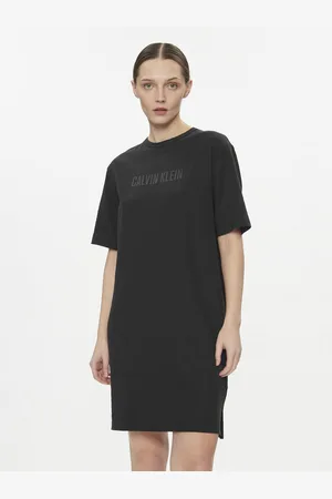 Calvin Klein Sukienka codzienna 000QS7126E Relaxed Fit