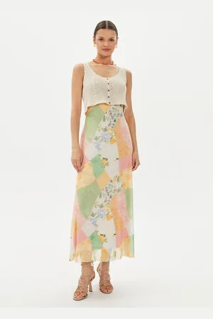 Desigual Sukienka letnia Waterloo 24WWVKX6 Regular Fit