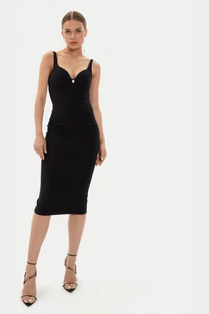 Elisabetta Franchi Sukienka koktajlowa AB-711-46E2-V360 Slim Fit