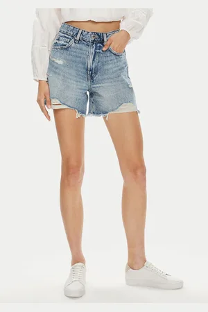 Gina Tricot Szorty jeansowe 22289 Straight Fit