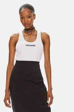 Patrizia Pepe Top 8M1617/J216-W103 Slim Fit