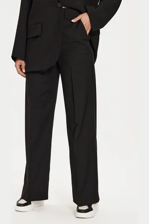 Max Mara Spodnie materiałowe Visivo 2425136041 Relaxed Fit