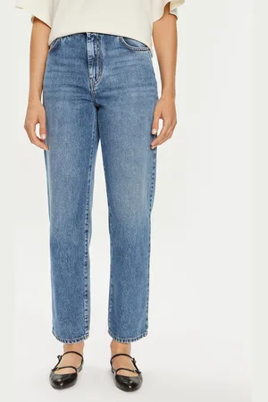 Max Mara Jeansy 2425186051 Straight Leg