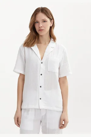 Calvin Klein Koszula 000QS7137E Relaxed Fit