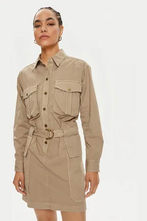 Pinko Sukienka koszulowa 102997 A1NF Regular Fit