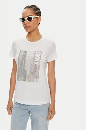 DKNY T-Shirt P4DHQWNA Regular Fit