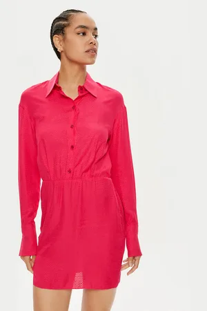 Patrizia Pepe Sukienka koszulowa 8A1272/AL65-M513 Regular Fit