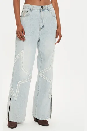 ONE TEASPOON Jeansy 26438 Straight Leg