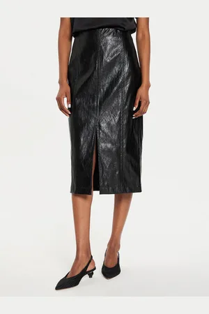 MARELLA Spódnica z imitacji skóry Biagio 2423106071 Regular Fit