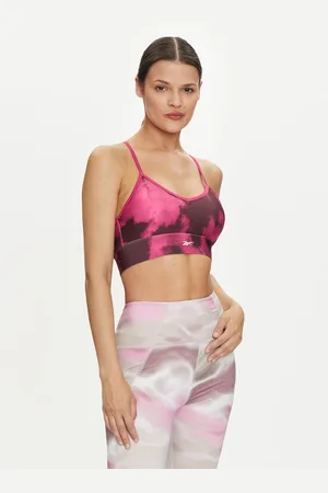 Reebok Biustonosz sportowy ID Train Train AOP Bra Clamar 100035778