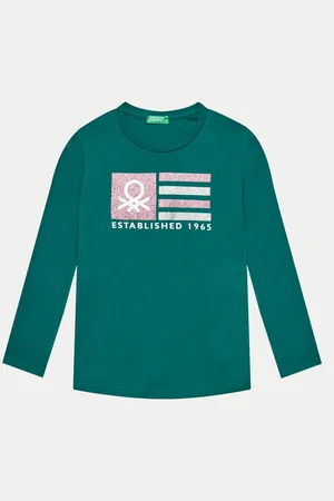 Benetton Bluzka 3I9WC10JR Regular Fit