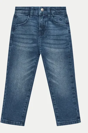 Benetton Jeansy 45ONGE01W Skinny Fit
