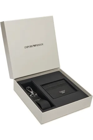 Emporio Armani Zestaw etui na karty i brelok Y4R606 Y138E 81072