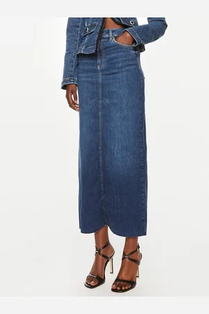 Liu Jo Spódnica jeansowa UF4105 D4811 Regular Fit