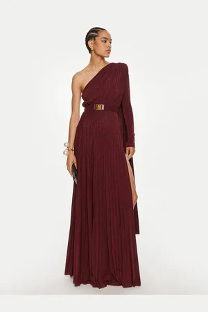 Elisabetta Franchi Sukienka wieczorowa AB-686-46E2 Regular Fit