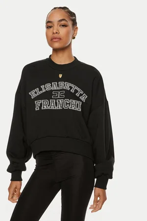 Elisabetta Franchi Bluza MD-003-46E2 Relaxed Fit
