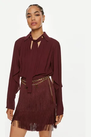 Elisabetta Franchi Sukienka koktajlowa AB-654-46E2 Regular Fit