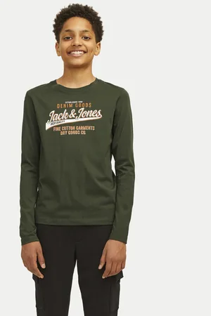 JACK&JONES JUNIOR Bluzka Logo 12258880 Regular Fit