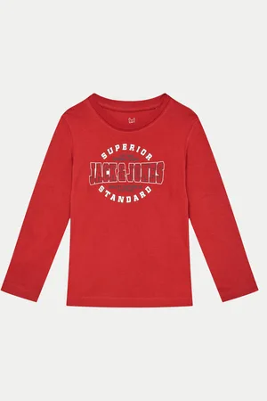 JACK&JONES JUNIOR Bluzka Logo 12258882 Regular Fit