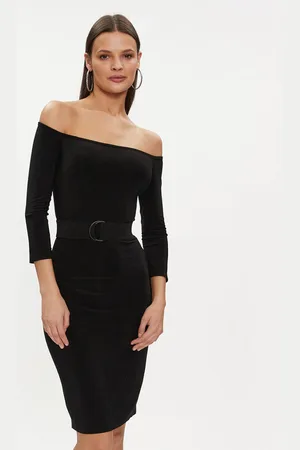 Norma Kamali Sukienka koktajlowa KK1233PL965001 Regular Fit