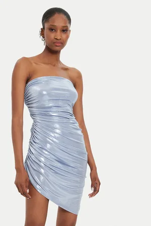Norma Kamali Sukienka koktajlowa ST2243LMB34813 Slim Fit