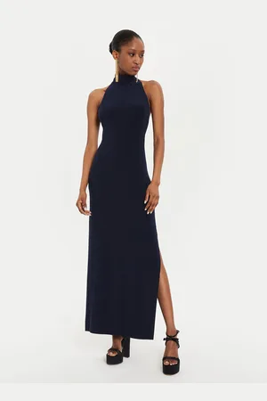 Norma Kamali Sukienka wieczorowa KK2243PL236951 Slim Fit